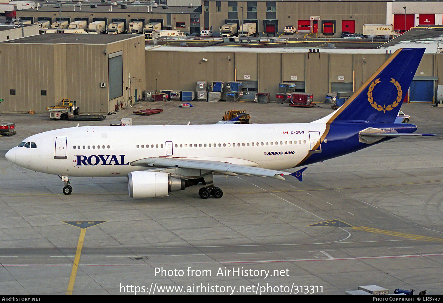 Aircraft Photo of C-GRYI | Airbus A310-304 | Royal Airlines | AirHistory.net #313311