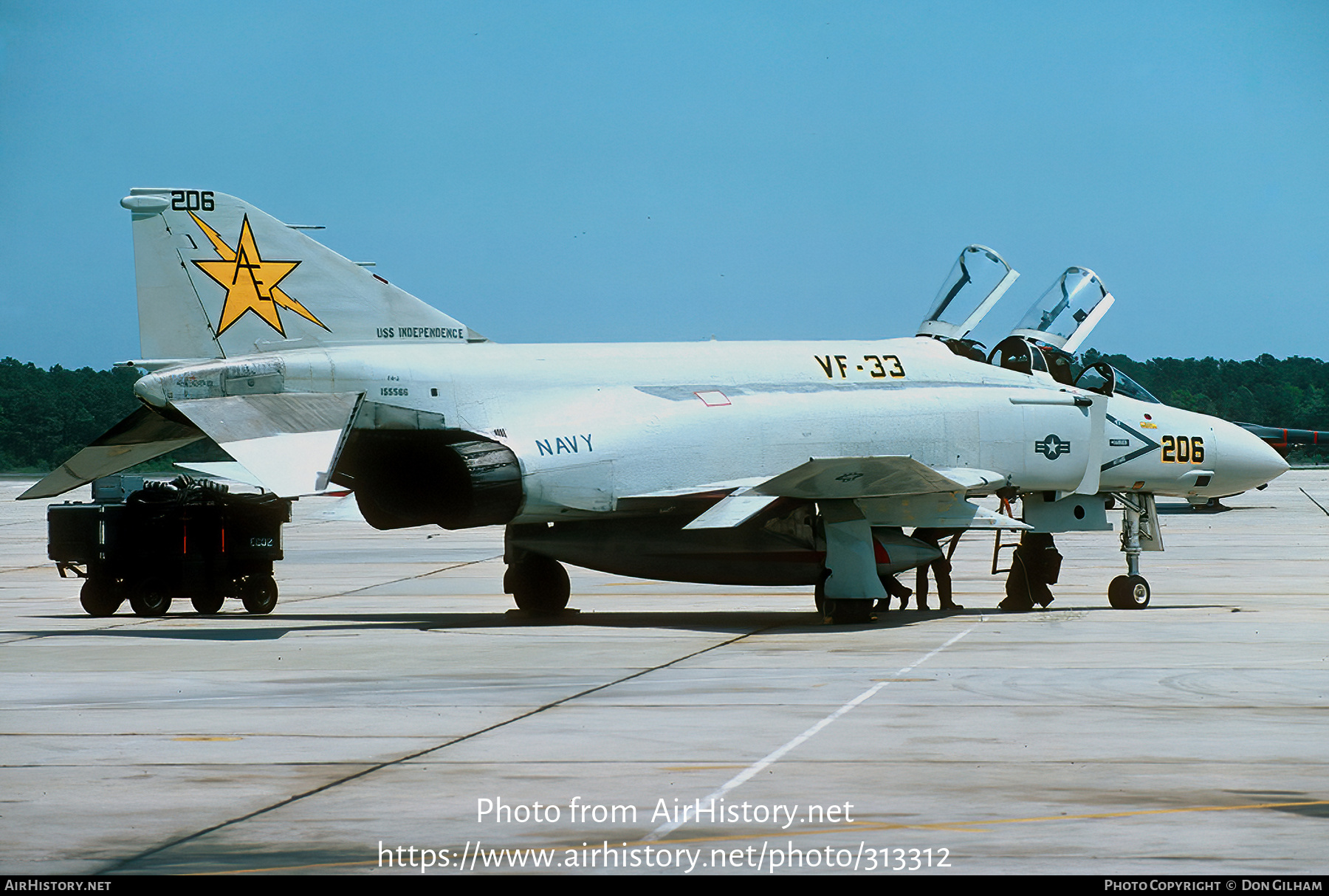 Aircraft Photo of 155566 | McDonnell Douglas F-4J Phantom II | USA - Navy | AirHistory.net #313312