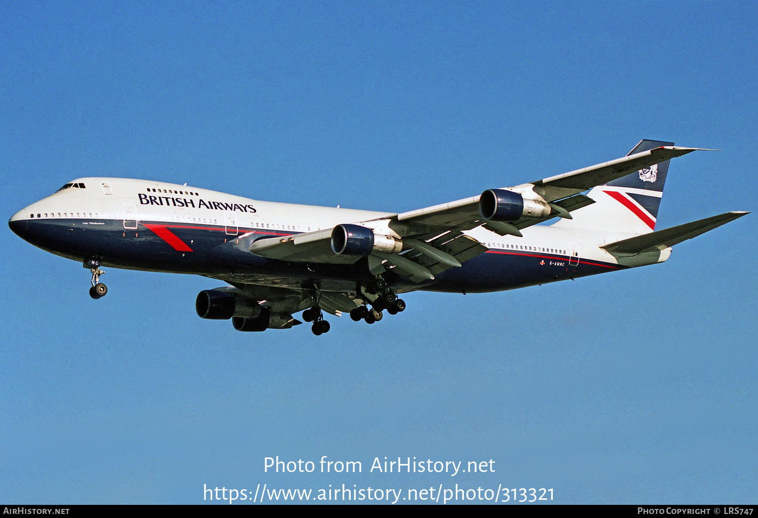 Aircraft Photo of G-AWNC | Boeing 747-136 | British Airways | AirHistory.net #313321