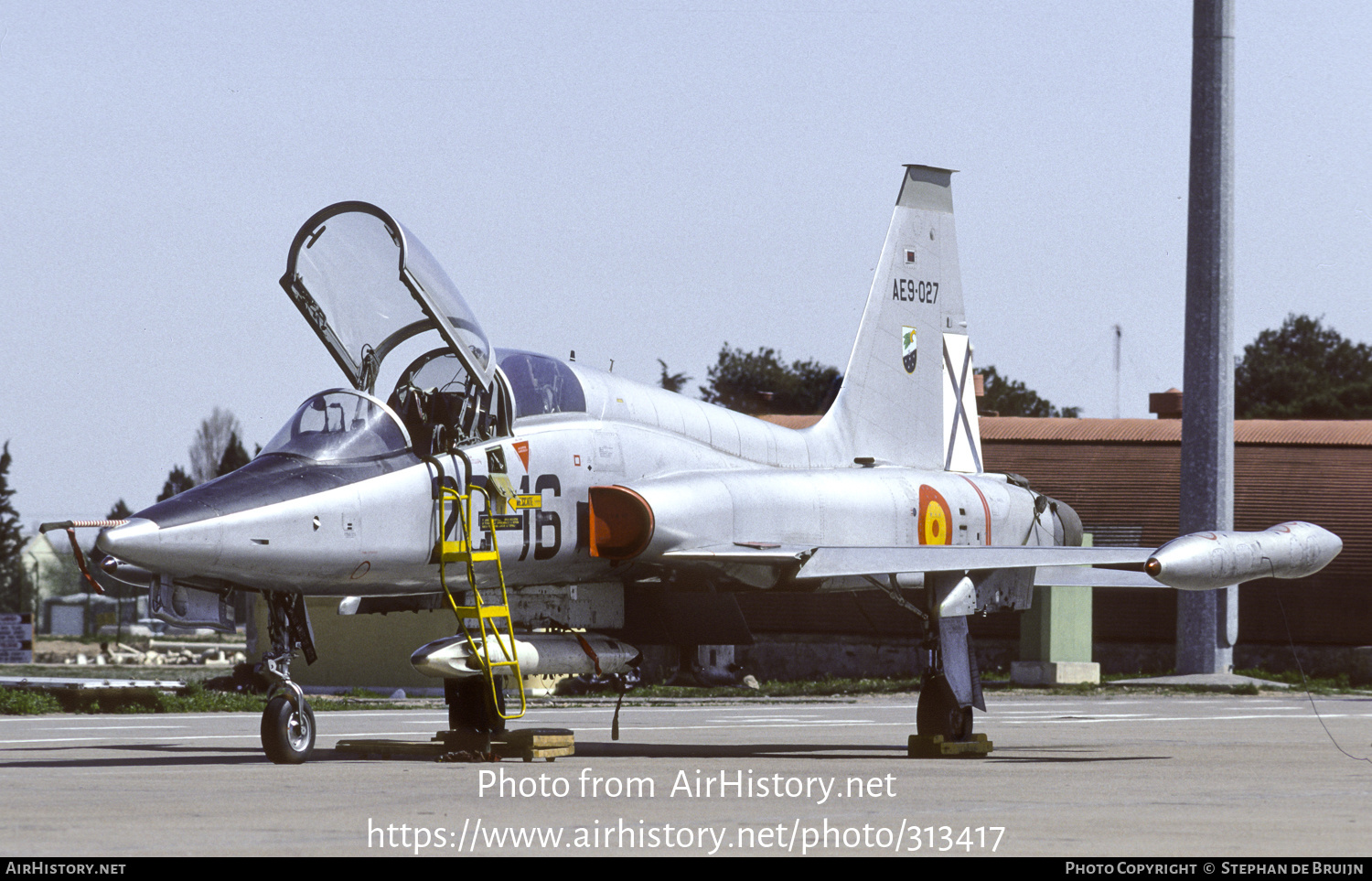 Aircraft Photo of AE9-027 | Northrop SF-5B Freedom Fighter | Spain - Air Force | AirHistory.net #313417