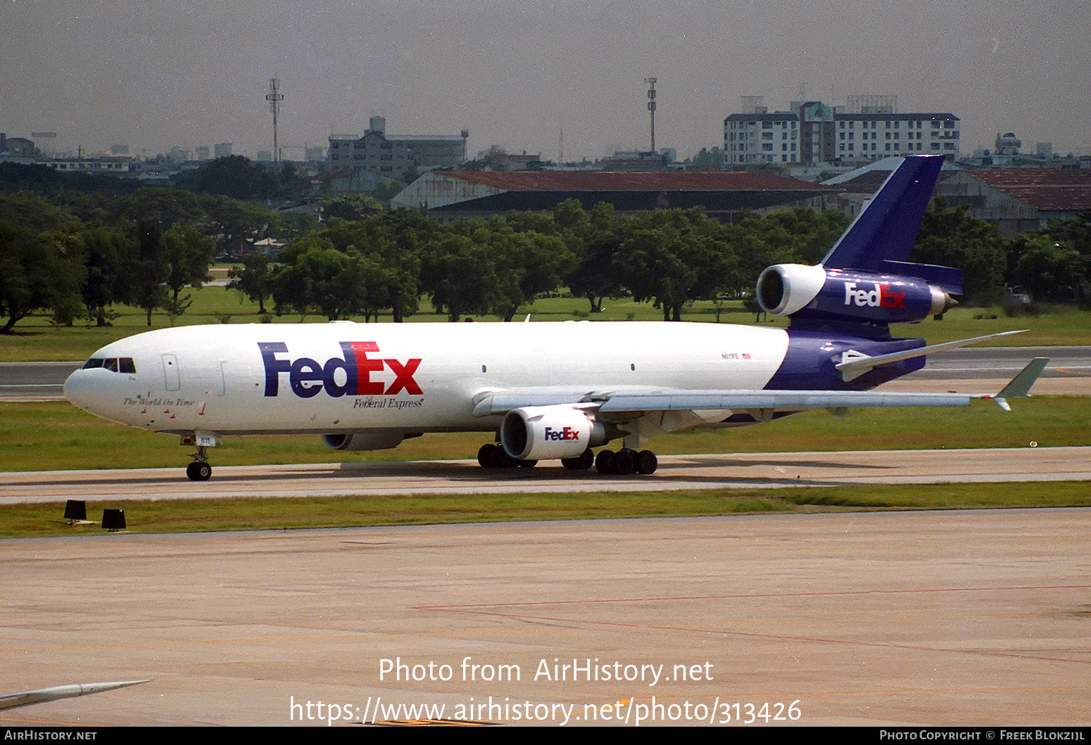 Aircraft Photo of N611FE | McDonnell Douglas MD-11/F | Fedex - Federal Express | AirHistory.net #313426