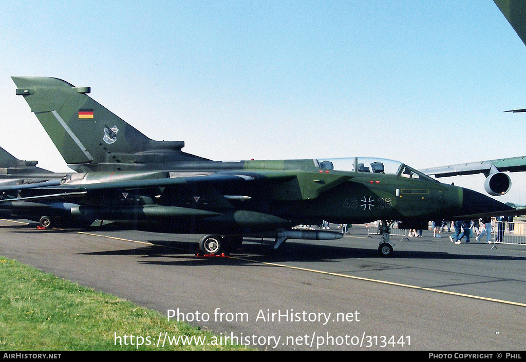 Aircraft Photo of 4626 | Panavia Tornado IDS | Germany - Air Force | AirHistory.net #313441