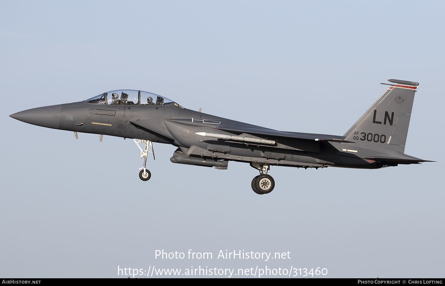 Aircraft Photo of 00-3000 / AF00-3000 | Boeing F-15E Strike Eagle | USA - Air Force | AirHistory.net #313460