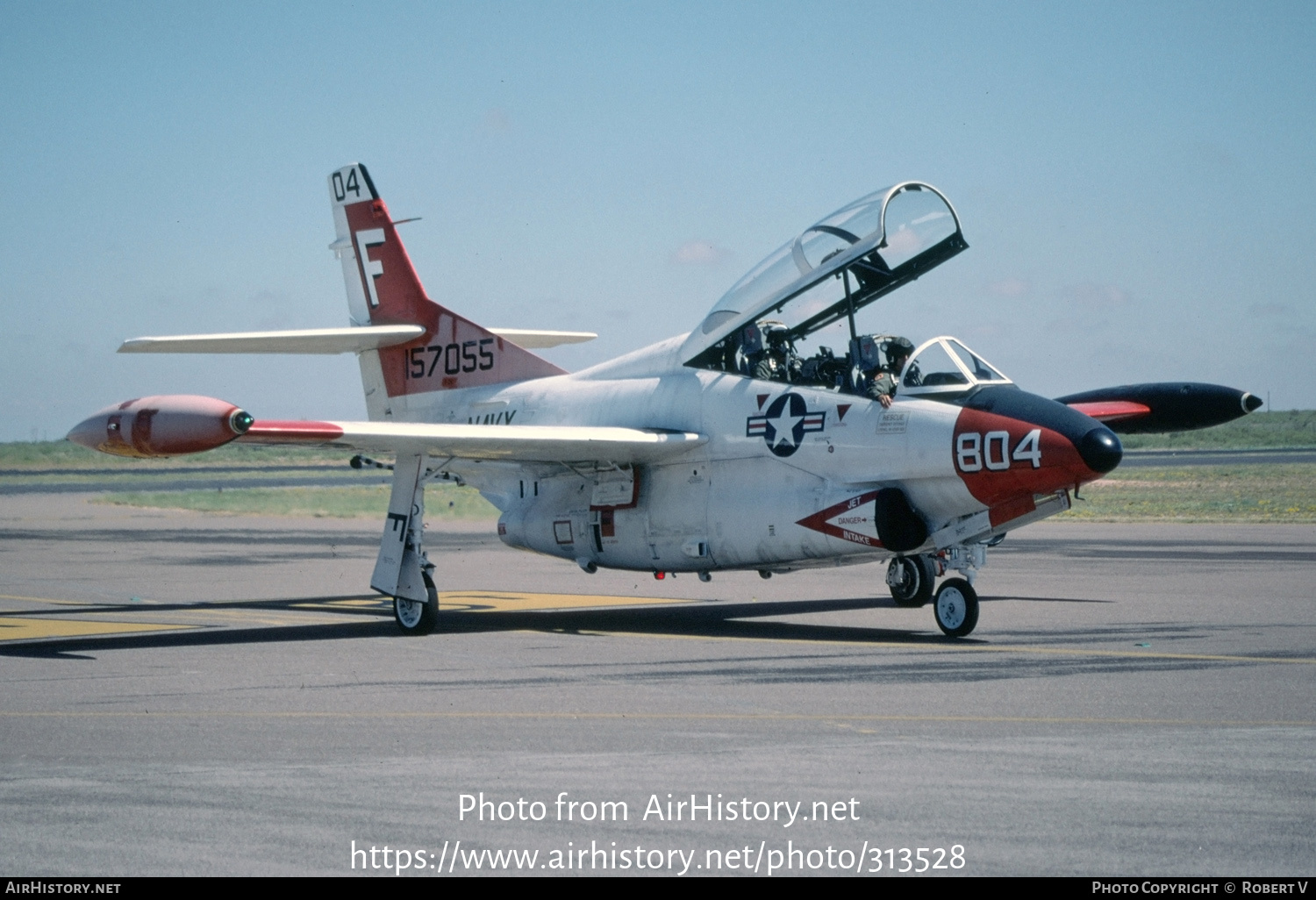 Aircraft Photo of 157055 | North American Rockwell T-2C Buckeye | USA - Navy | AirHistory.net #313528