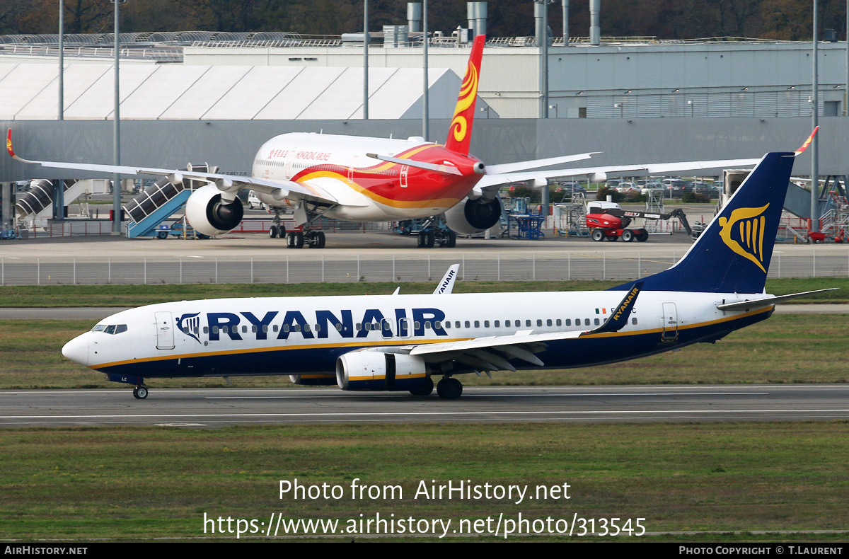 Aircraft Photo of EI-DLC | Boeing 737-8AS | Ryanair | AirHistory.net #313545