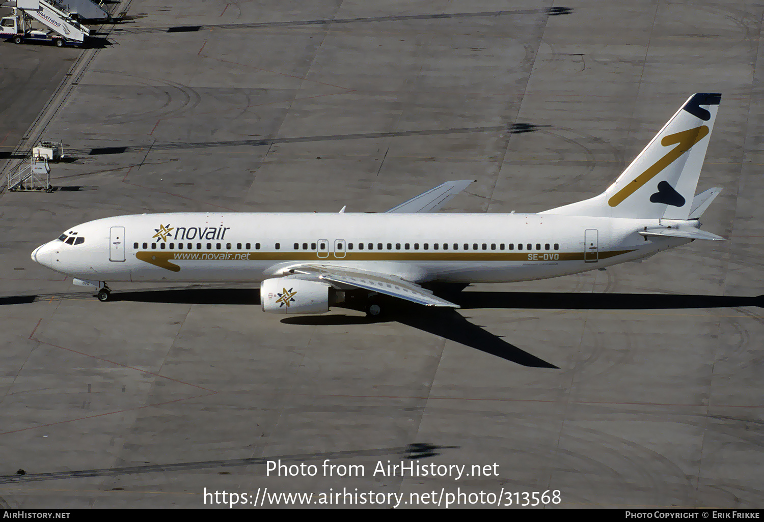 Aircraft Photo of SE-DVO | Boeing 737-85F | Novair | AirHistory.net #313568