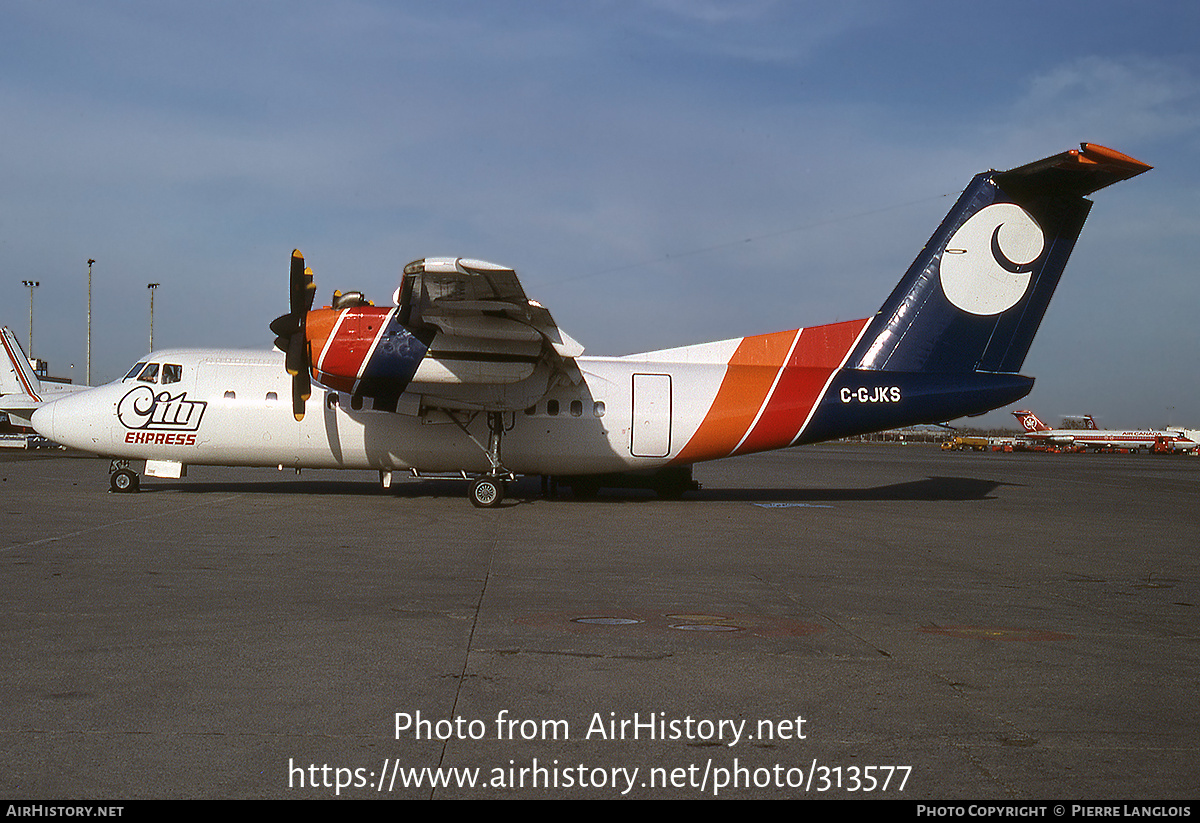 Aircraft Photo of C-GJKS | De Havilland Canada DHC-7-103 Dash 7 | City  Express - Cité Express  #313577