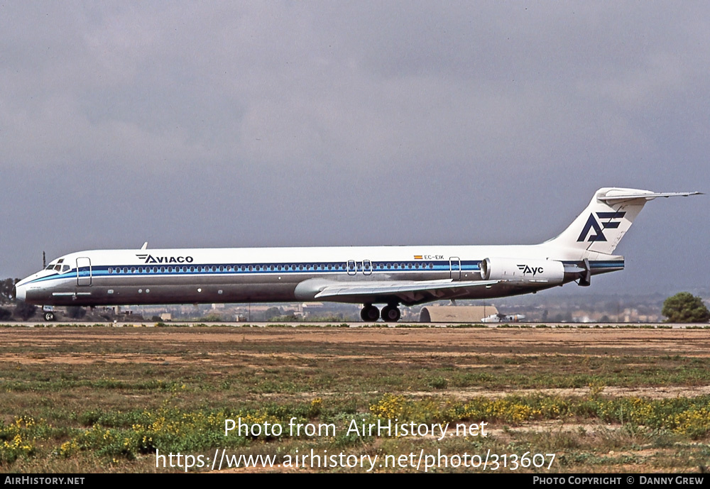 Aircraft Photo of EC-EIK | McDonnell Douglas MD-83 (DC-9-83) | Aviaco | AirHistory.net #313607