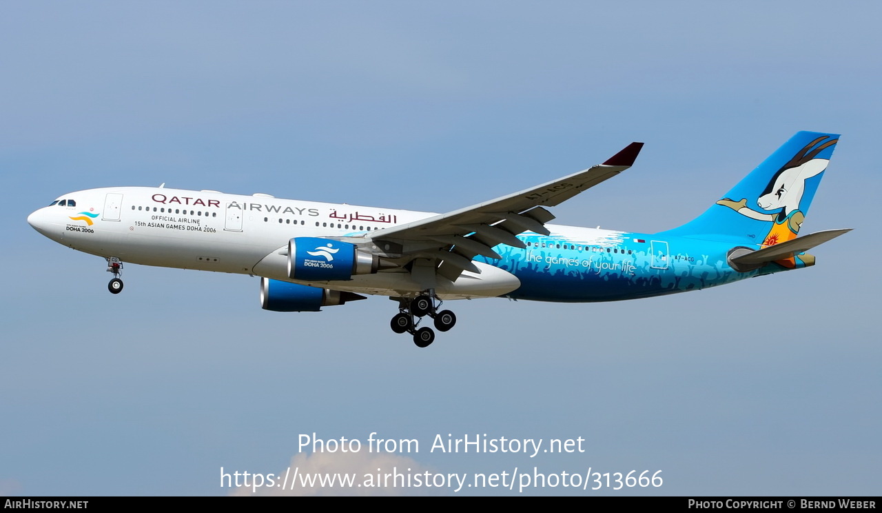 Aircraft Photo of A7-ACG | Airbus A330-202 | Qatar Airways | AirHistory.net #313666