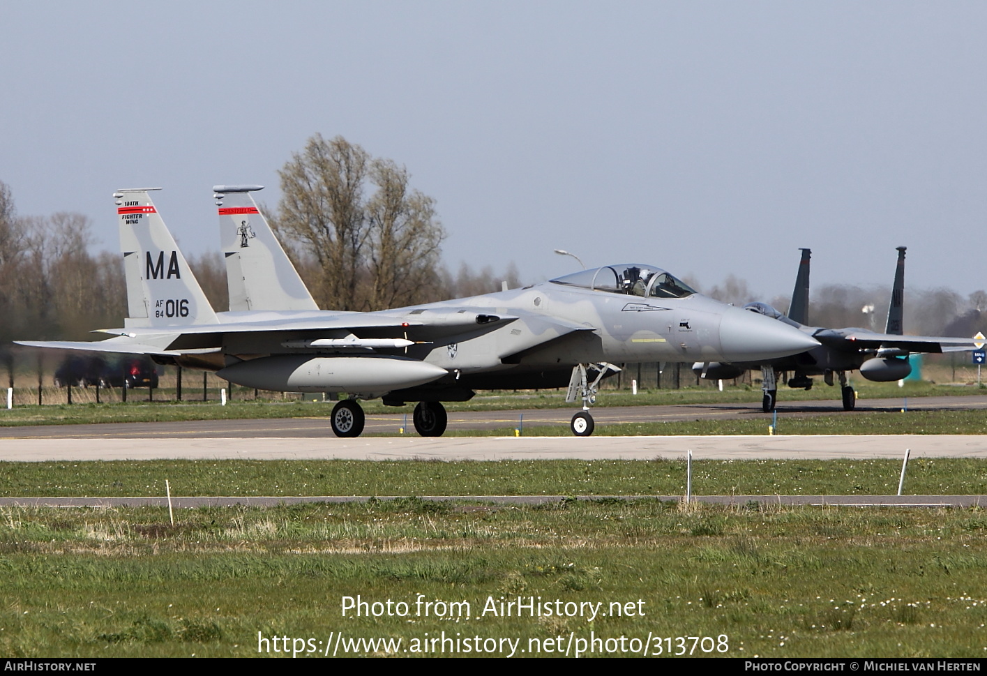 Aircraft Photo of 84-0016 / AF84-016 | McDonnell Douglas F-15C Eagle | USA - Air Force | AirHistory.net #313708