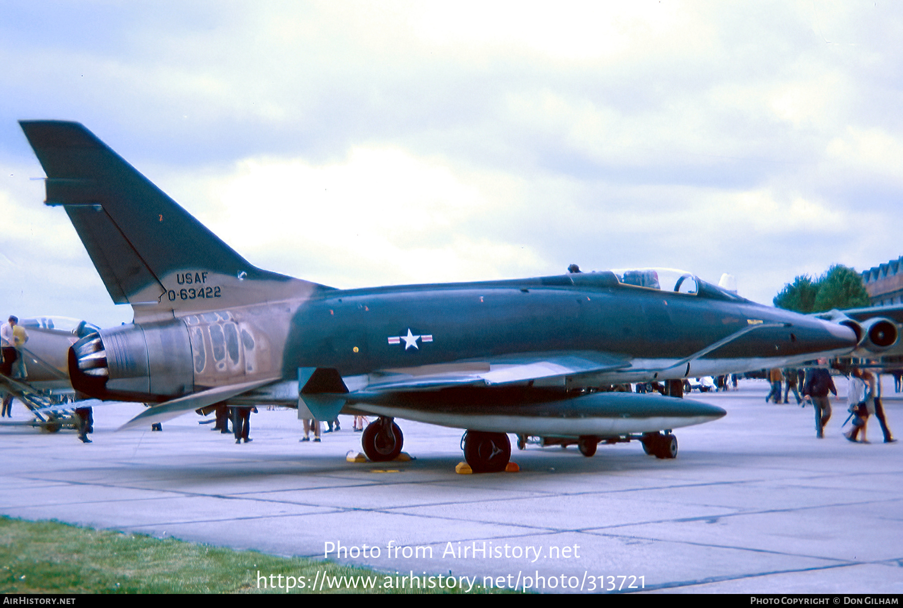 Aircraft Photo of 56-3422 | North American F-100D Super Sabre | USA - Air Force | AirHistory.net #313721