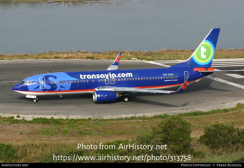 Aircraft Photo of PH-HSU | Boeing 737-8BK | Transavia | AirHistory.net #313758