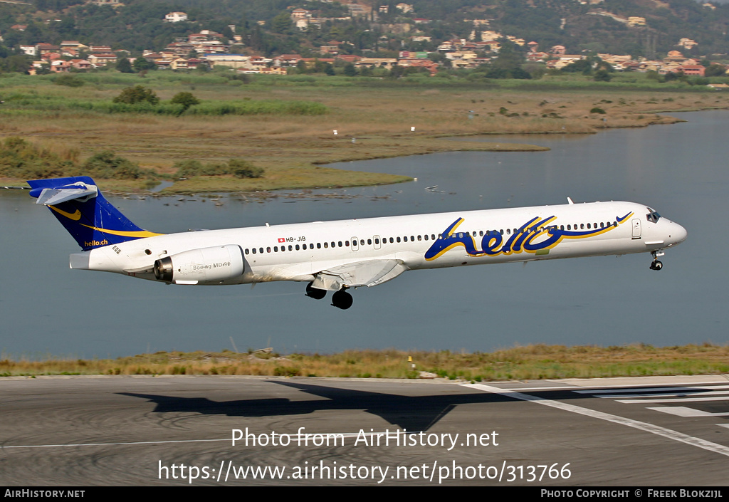 Aircraft Photo of HB-JIB | McDonnell Douglas MD-90-30 | Hello | AirHistory.net #313766