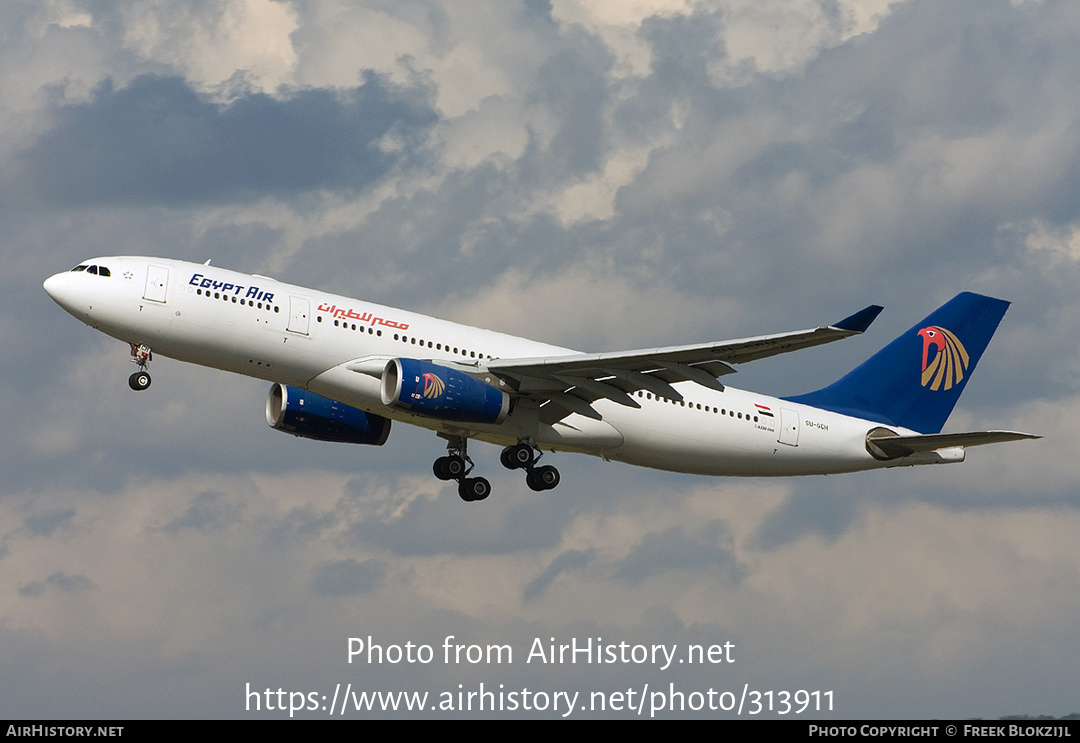 Aircraft Photo of SU-GCH | Airbus A330-243 | EgyptAir | AirHistory.net #313911