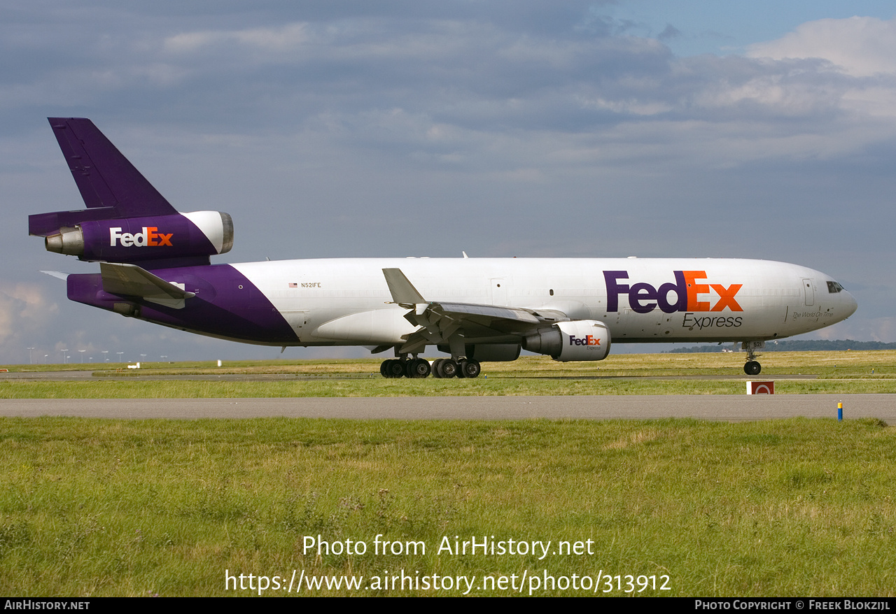 Aircraft Photo of N521FE | McDonnell Douglas MD-11/F | FedEx Express - Federal Express | AirHistory.net #313912