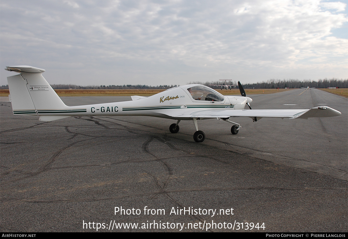 Aircraft Photo of C-GAIC | Diamond DA20A-1 Katana | Ottawa Aviation Services | AirHistory.net #313944