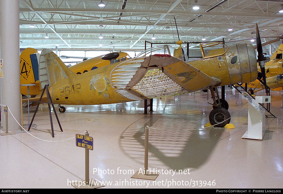 Aircraft Photo of 3643 | Fleet 60K Fort Mk2 | Canada - Air Force | AirHistory.net #313946