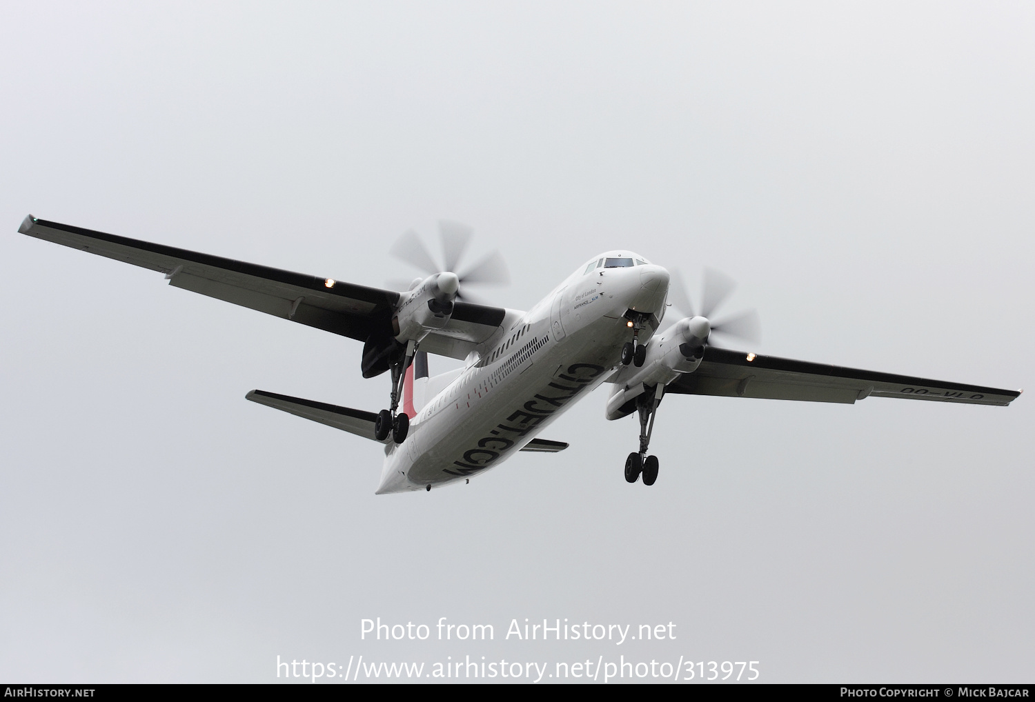 Aircraft Photo of OO-VLO | Fokker 50 | CityJet | AirHistory.net #313975