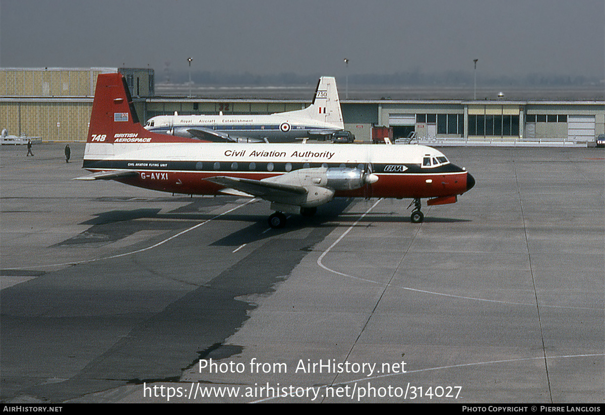 Aircraft Photo of G-AVXI | Hawker Siddeley HS-748 Srs2A/238 | Civil Aviation Authority - CAA | AirHistory.net #314027