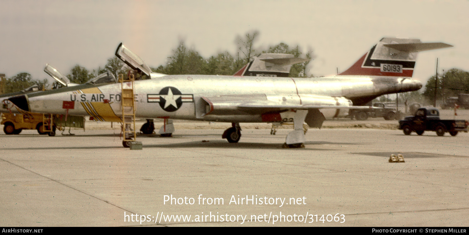 Aircraft Photo of 56-193 / 60193 | McDonnell RF-101C Voodoo | USA - Air Force | AirHistory.net #314063