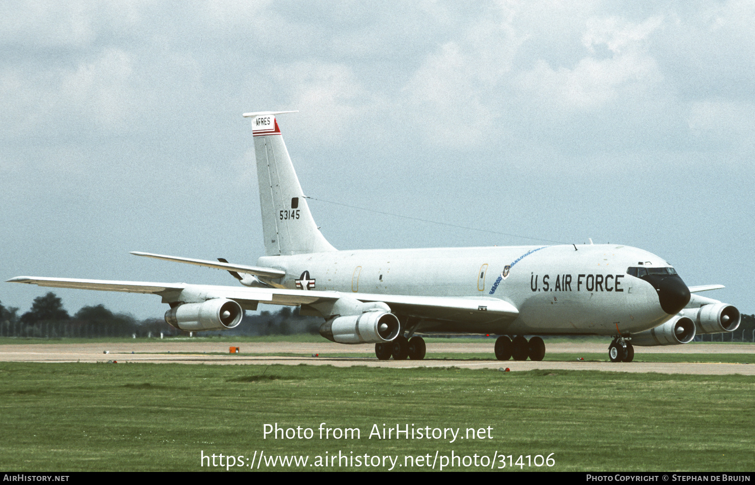 Aircraft Photo of 55-3145 / 53145 | Boeing KC-135E Stratotanker | USA - Air Force | AirHistory.net #314106