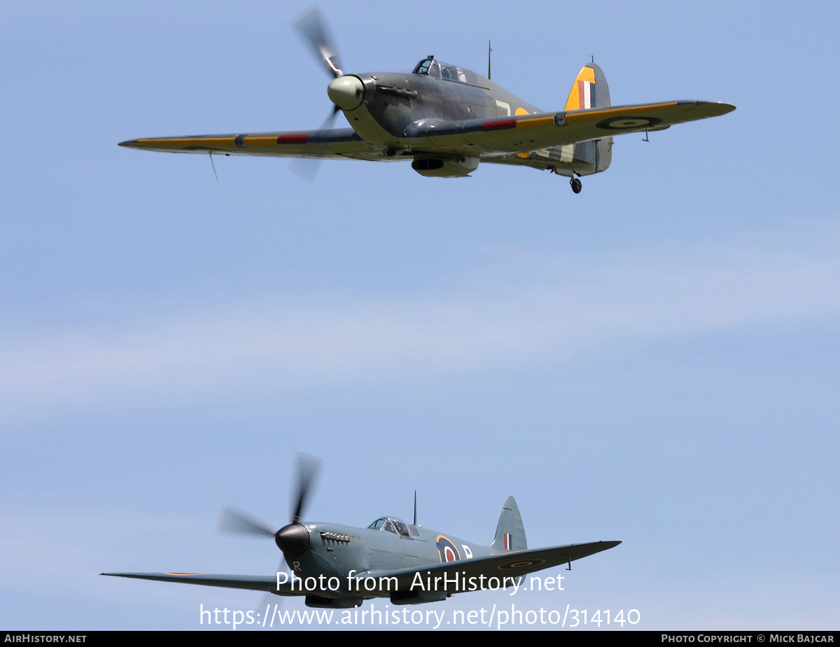 Aircraft Photo of G-MKXI / PL965 | Supermarine 365 Spitfire PR11 | UK - Air Force | AirHistory.net #314140