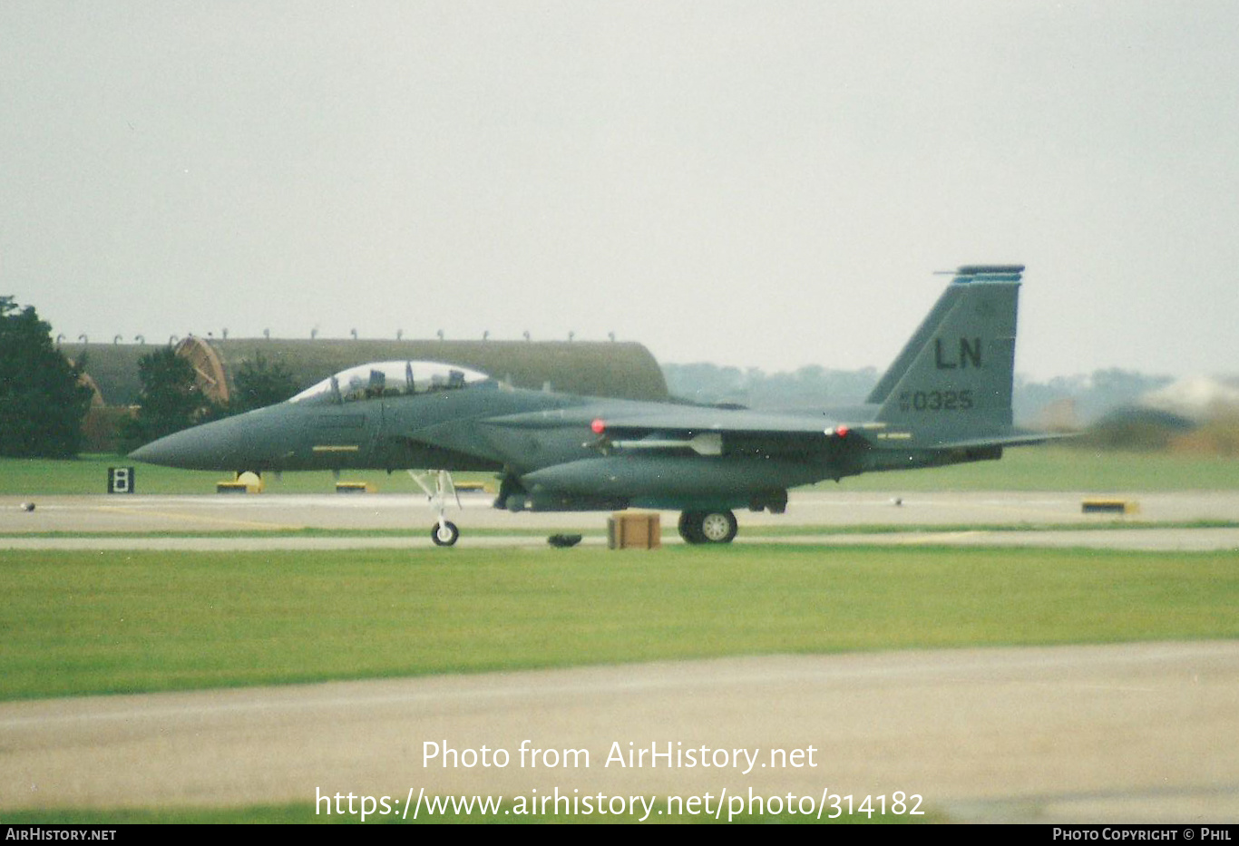 Aircraft Photo of 91-0325 / AF91-325 | Boeing F-15E Strike Eagle | USA - Air Force | AirHistory.net #314182