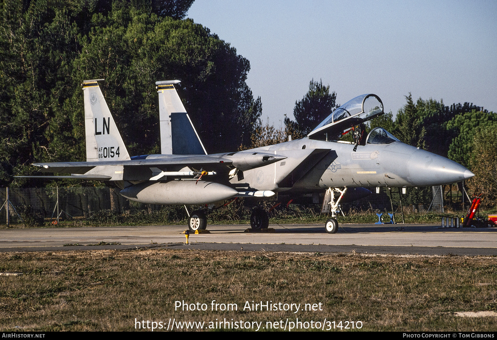 Aircraft Photo of 86-0154 | McDonnell Douglas F-15C Eagle | USA - Air Force | AirHistory.net #314210