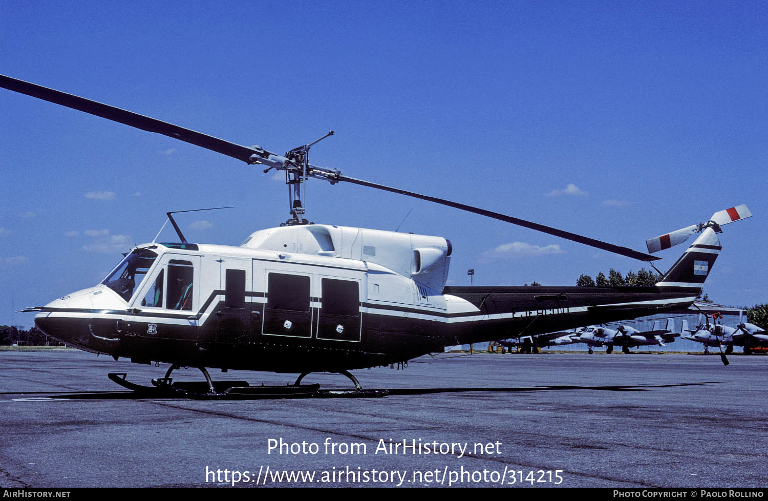 Aircraft Photo of AE-450 | Bell 212 Twin Two-Twelve | Argentina - Army ...