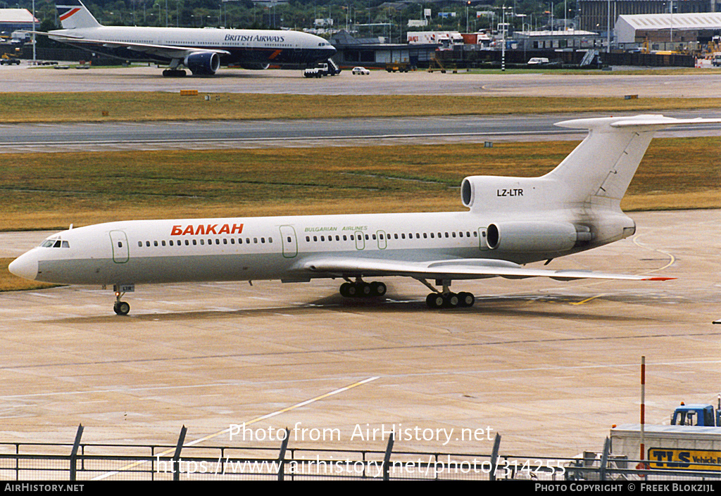 Aircraft Photo of LZ-LTR | Tupolev Tu-154M | Balkan - Bulgarian Airlines | AirHistory.net #314255