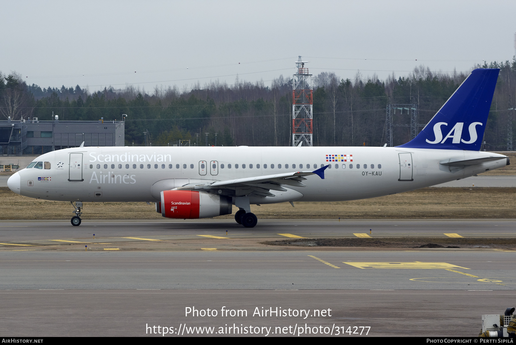 Aircraft Photo of OY-KAU | Airbus A320-232 | Scandinavian Airlines - SAS | AirHistory.net #314277