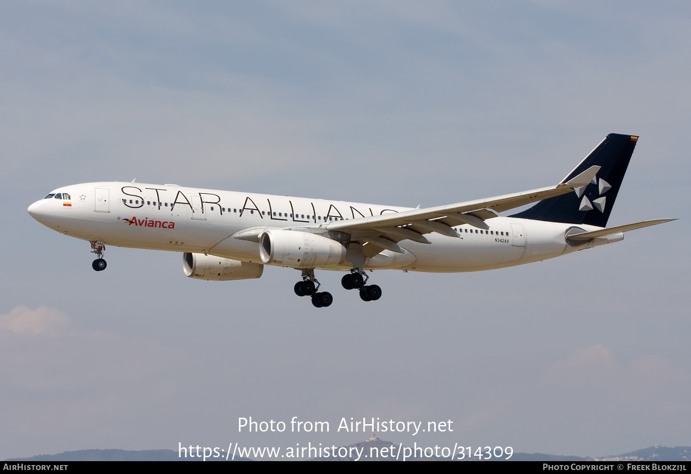 Aircraft Photo of N342AV | Airbus A330-243 | Avianca | AirHistory.net #314309