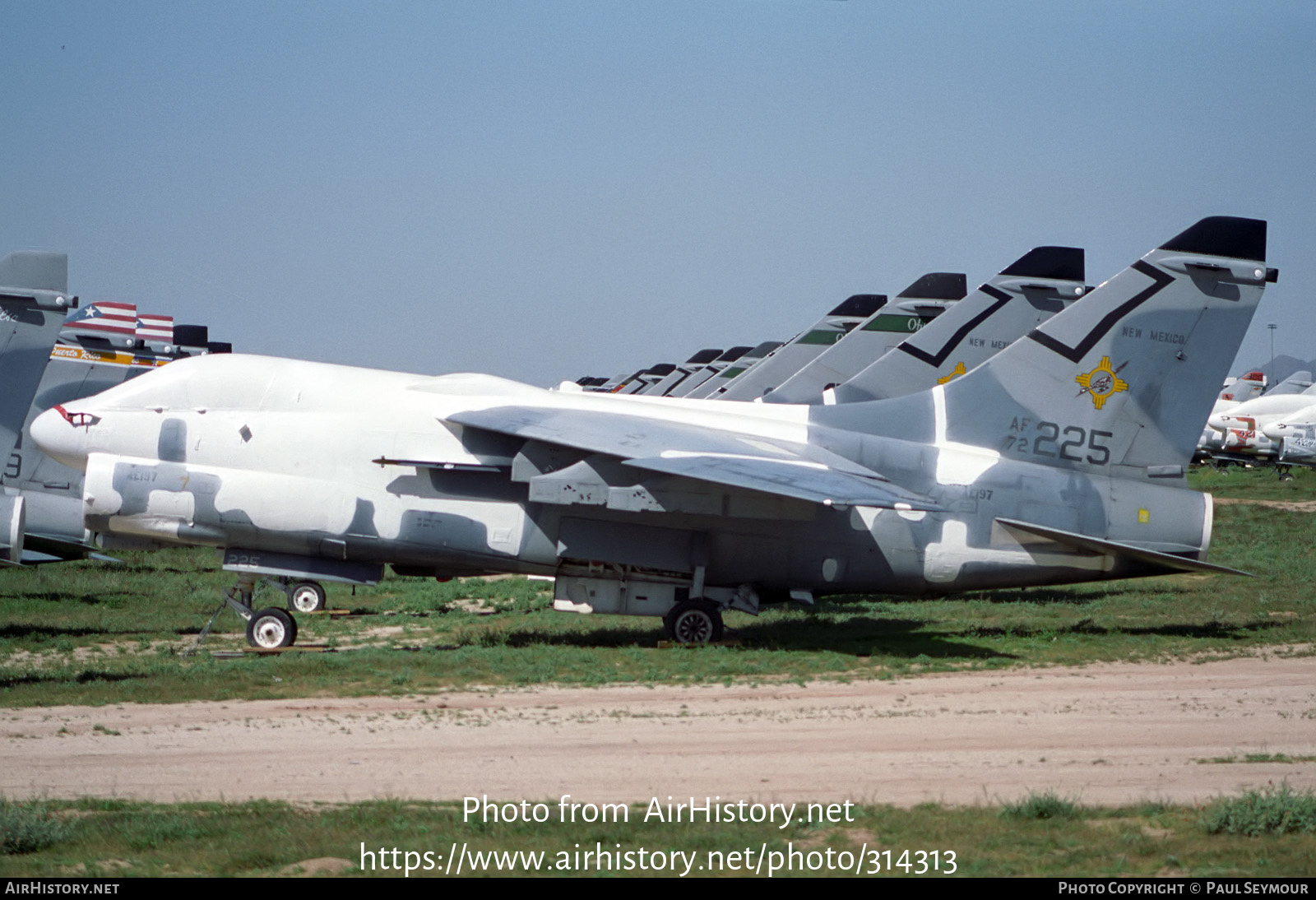 Aircraft Photo of 72-0225 / AF72-225 | LTV A-7D Corsair II | USA - Air Force | AirHistory.net #314313