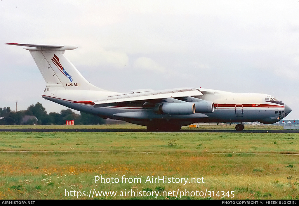 Aircraft Photo of YL-LAL | Ilyushin Il-76T | Inversija | AirHistory.net #314345