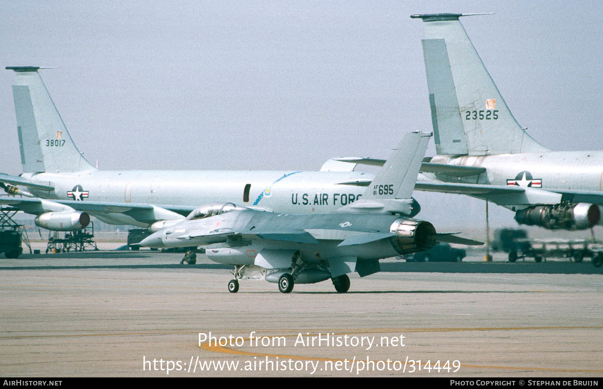 Aircraft Photo of 81-0695 / AF81-695 | General Dynamics F-16A/ADF Fighting Falcon | USA - Air Force | AirHistory.net #314449