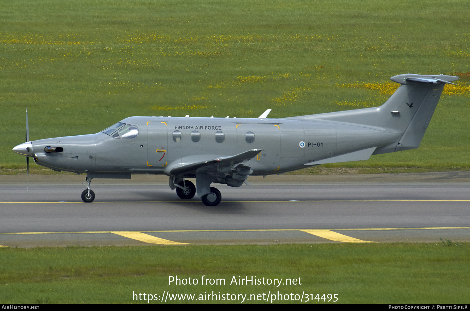 Aircraft Photo of PI-01 | Pilatus PC-12NG (PC-12/47E) | Finland - Air Force | AirHistory.net #314495