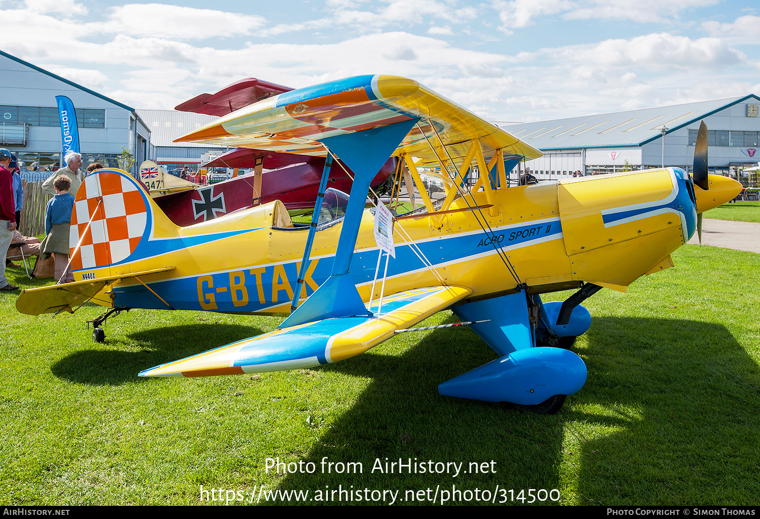 Aircraft Photo of G-BTAK | EAA Acro Sport II | AirHistory.net #314500