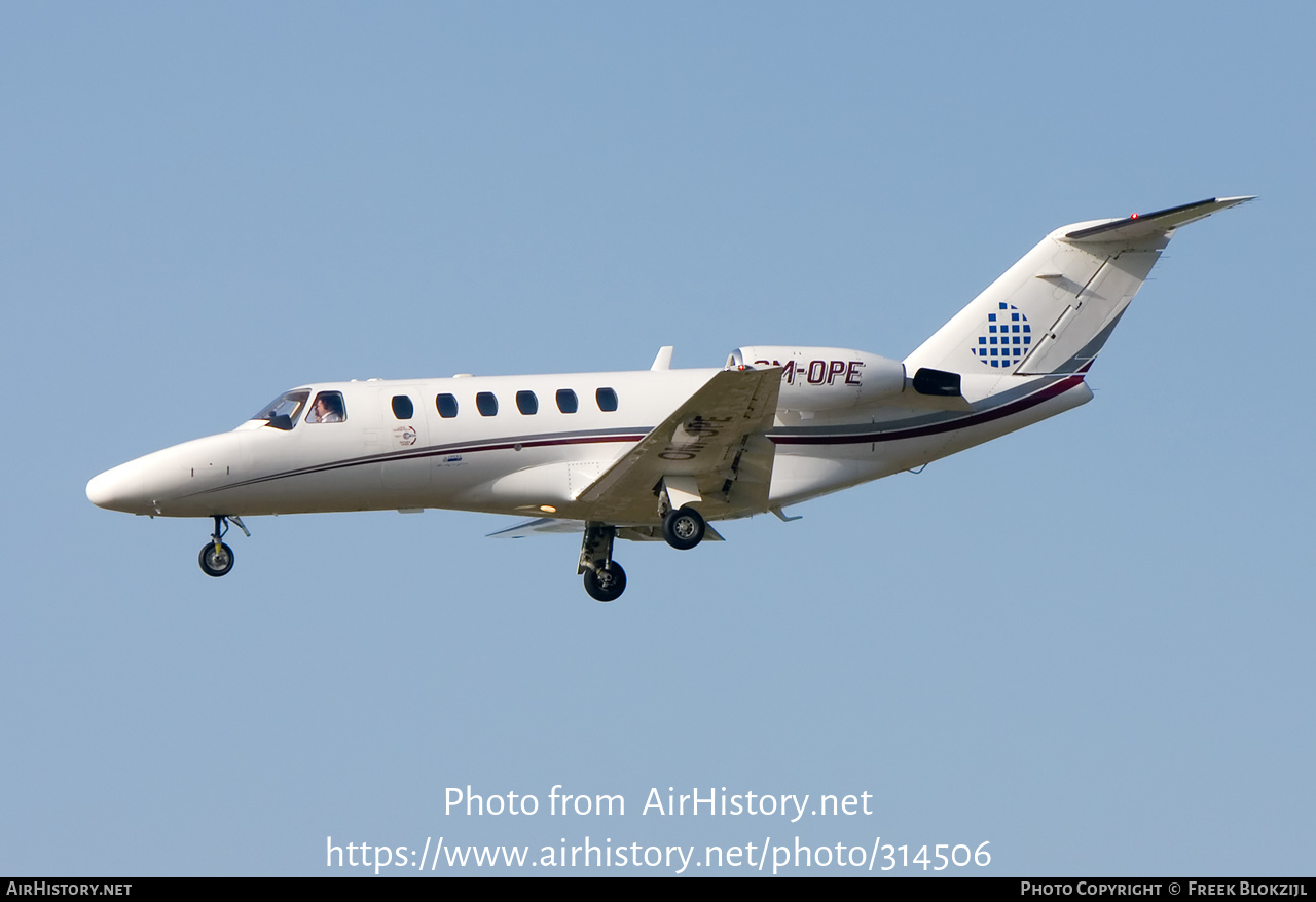 Aircraft Photo of OM-OPE | Cessna 525A CitationJet CJ2 | AirHistory.net #314506