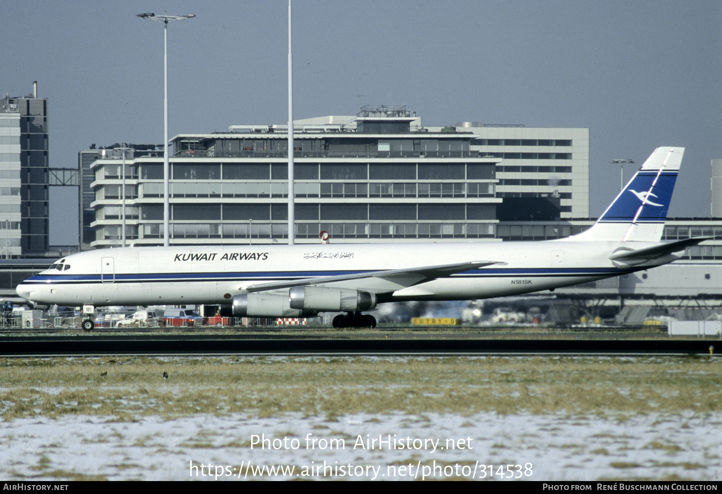 Aircraft Photo of N181SK | McDonnell Douglas DC-8-62H(F) | Kuwait Airways | AirHistory.net #314538