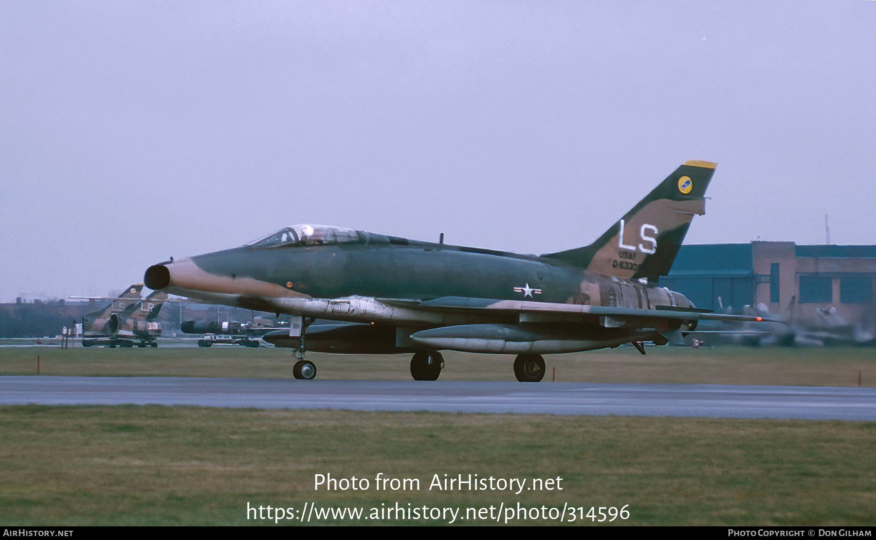 Aircraft Photo of 56-3309 / 0-63309 | North American F-100D Super Sabre | USA - Air Force | AirHistory.net #314596