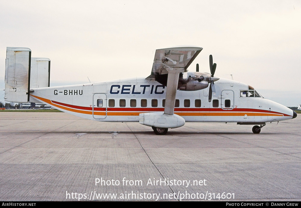 Aircraft Photo of G-BHHU | Short 330-100 | Celtic Airways | AirHistory.net #314601