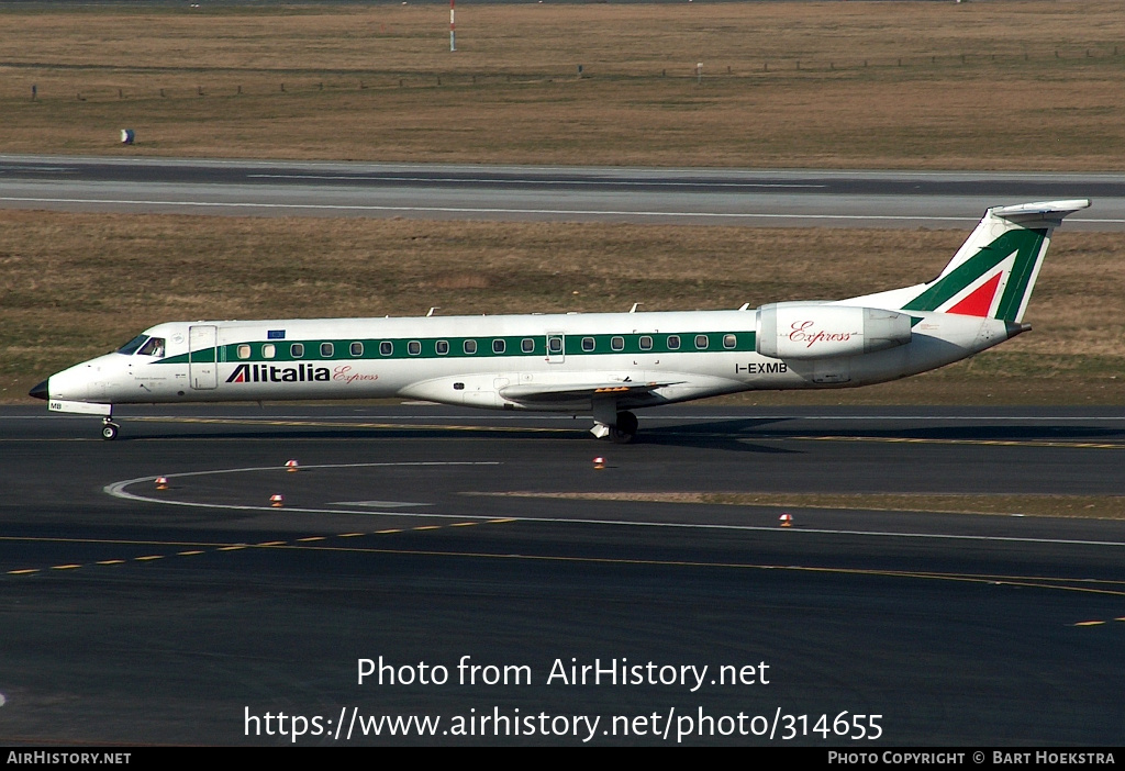 Aircraft Photo of I-EXMB | Embraer ERJ-145LR (EMB-145LR) | Alitalia Express | AirHistory.net #314655