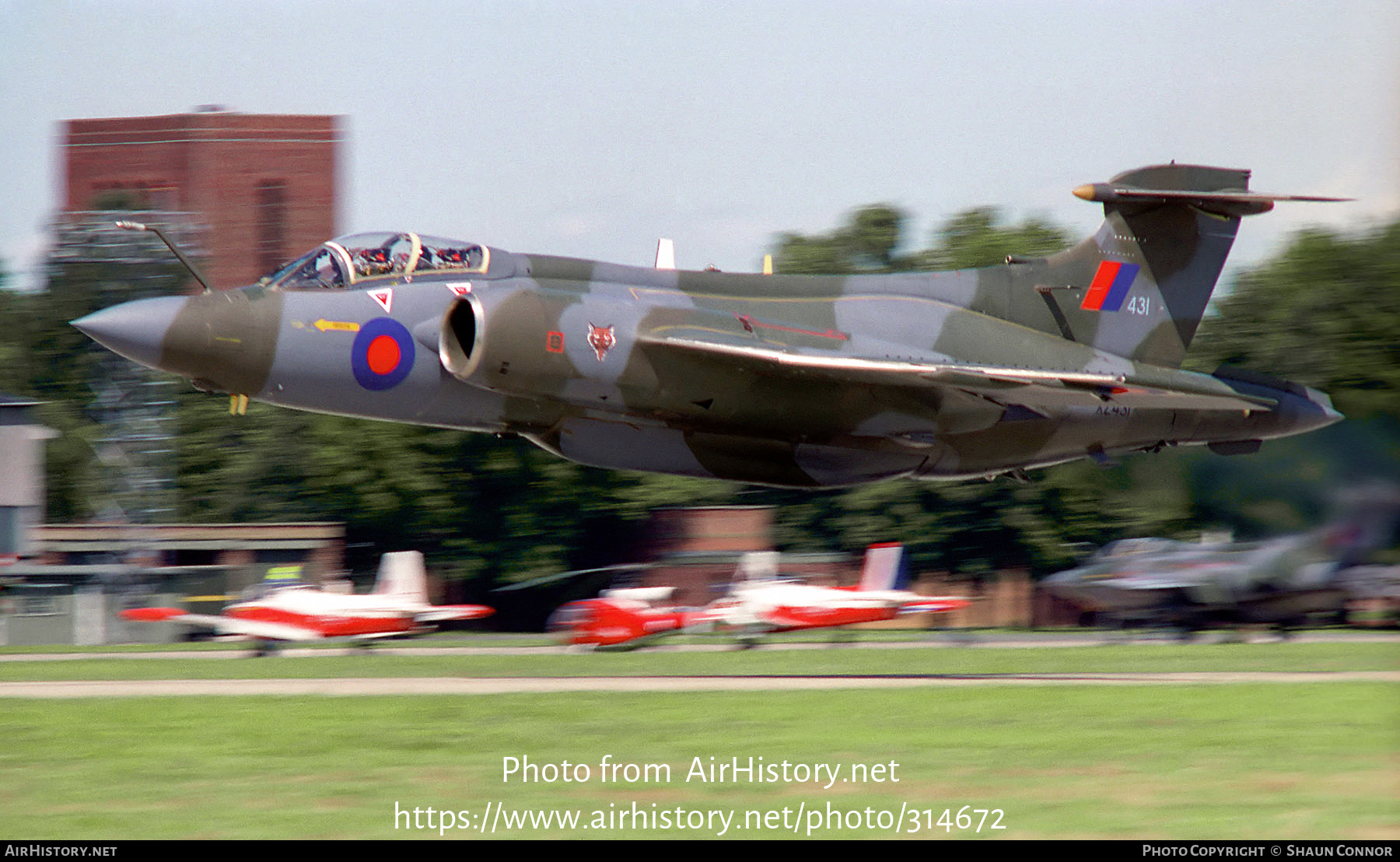 Aircraft Photo of XZ431 | Hawker Siddeley Buccaneer S2B | UK - Air Force | AirHistory.net #314672