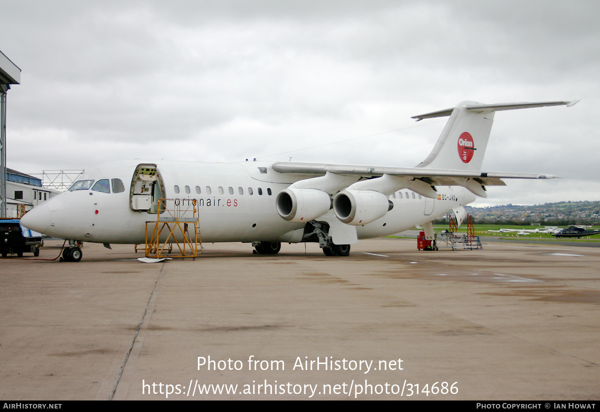 Aircraft Photo of EC-JVO | British Aerospace BAe-146-300 | Orionair | AirHistory.net #314686