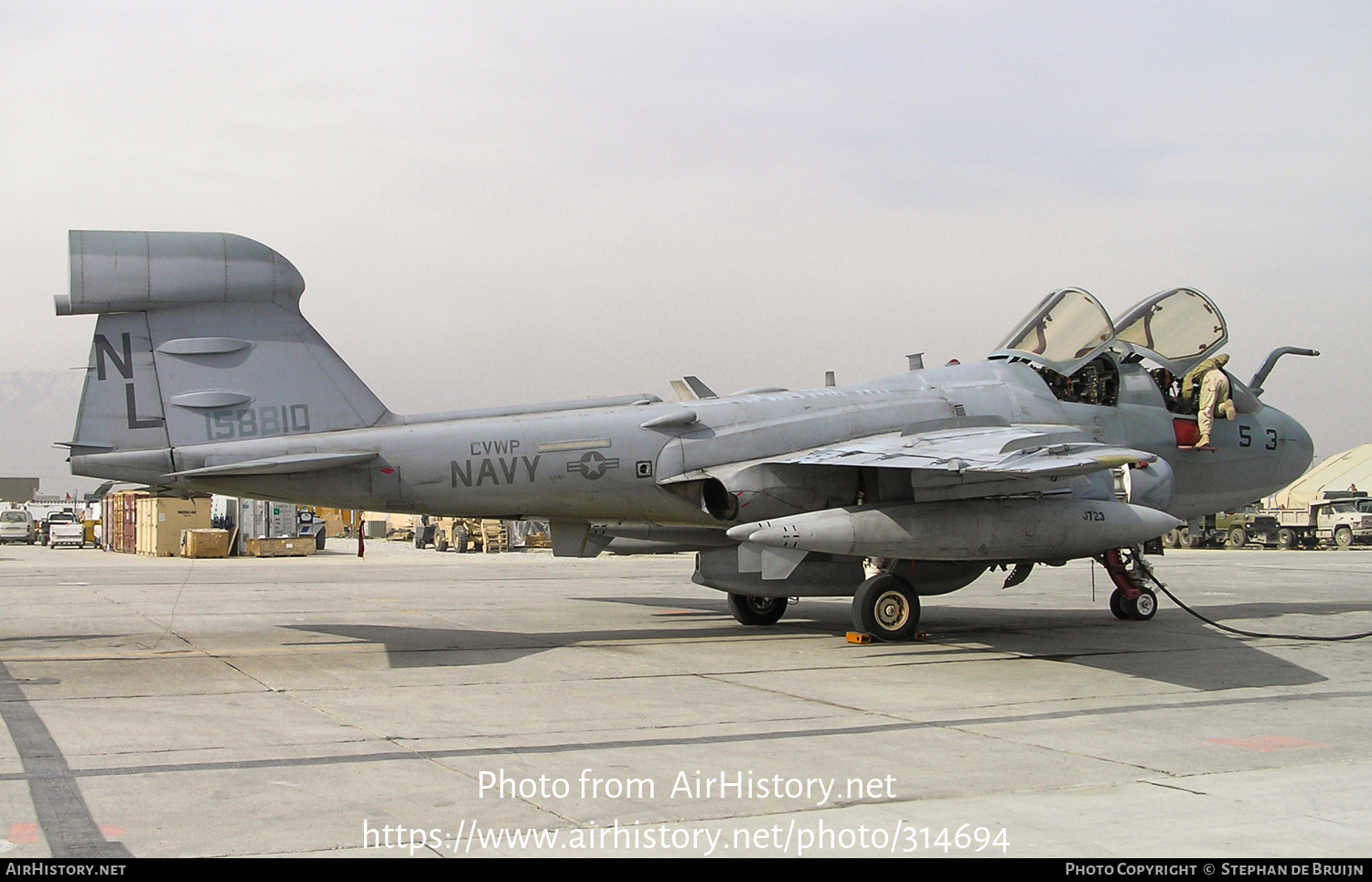 Aircraft Photo of 158810 | Grumman EA-6B Prowler (G-128) | USA - Navy | AirHistory.net #314694