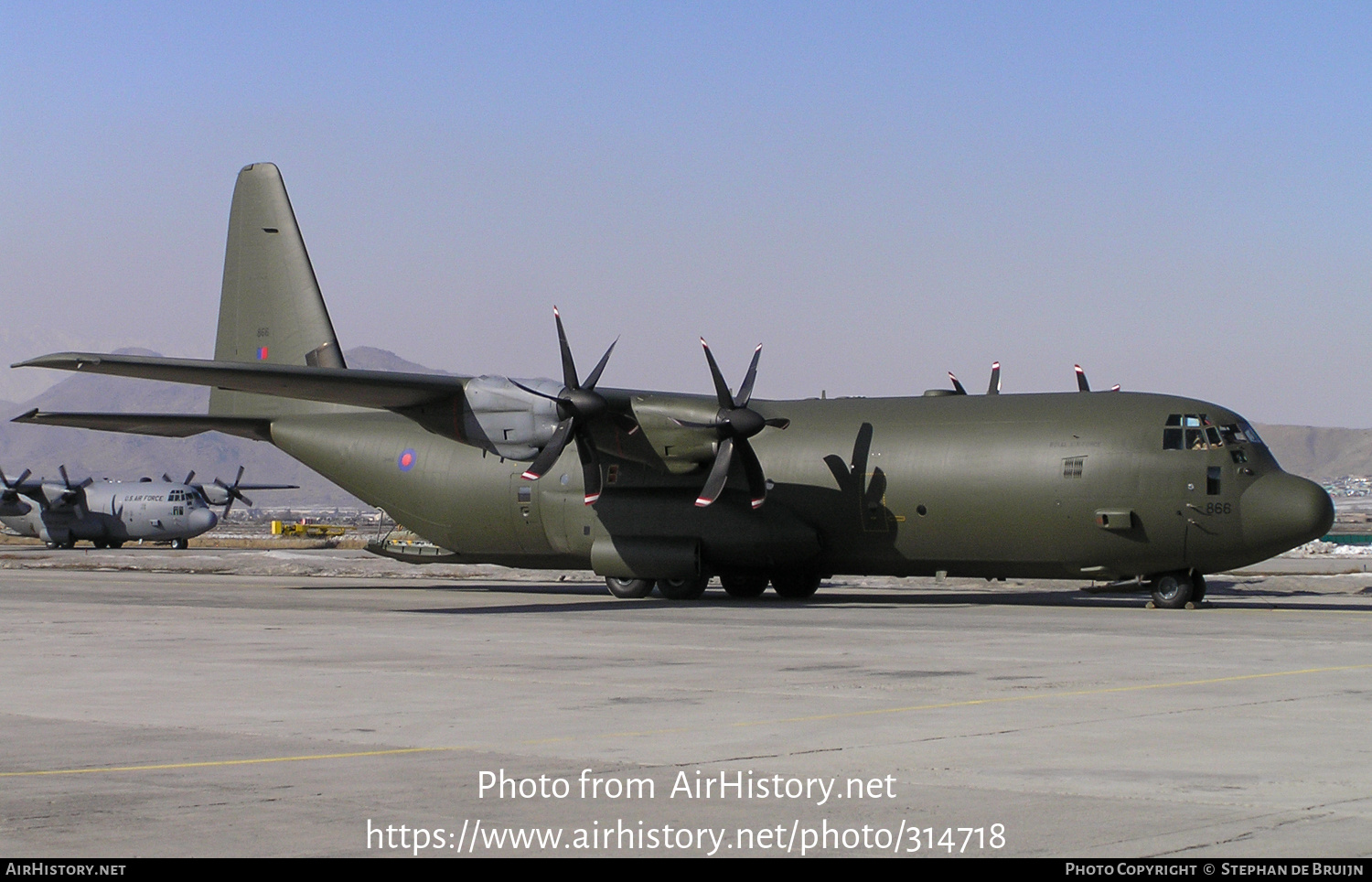 Aircraft Photo of ZH866 | Lockheed Martin C-130J-30 Hercules C4 | UK - Air Force | AirHistory.net #314718