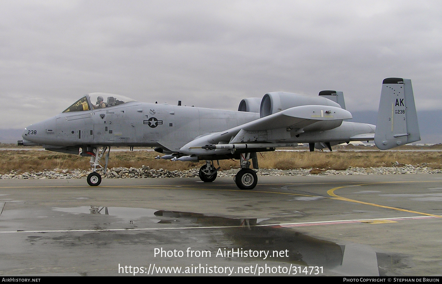 Aircraft Photo of 80-0238 / AF80-238 | Fairchild A-10C Thunderbolt II | USA - Air Force | AirHistory.net #314731