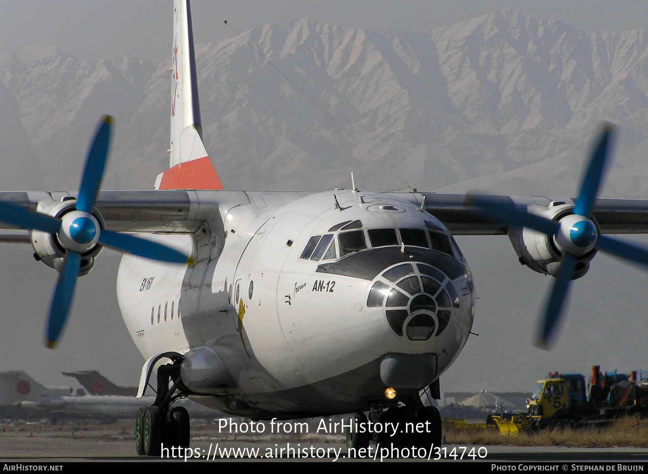 Aircraft Photo of EX-160 | Antonov An-12B | British Gulf International Airlines | AirHistory.net #314740