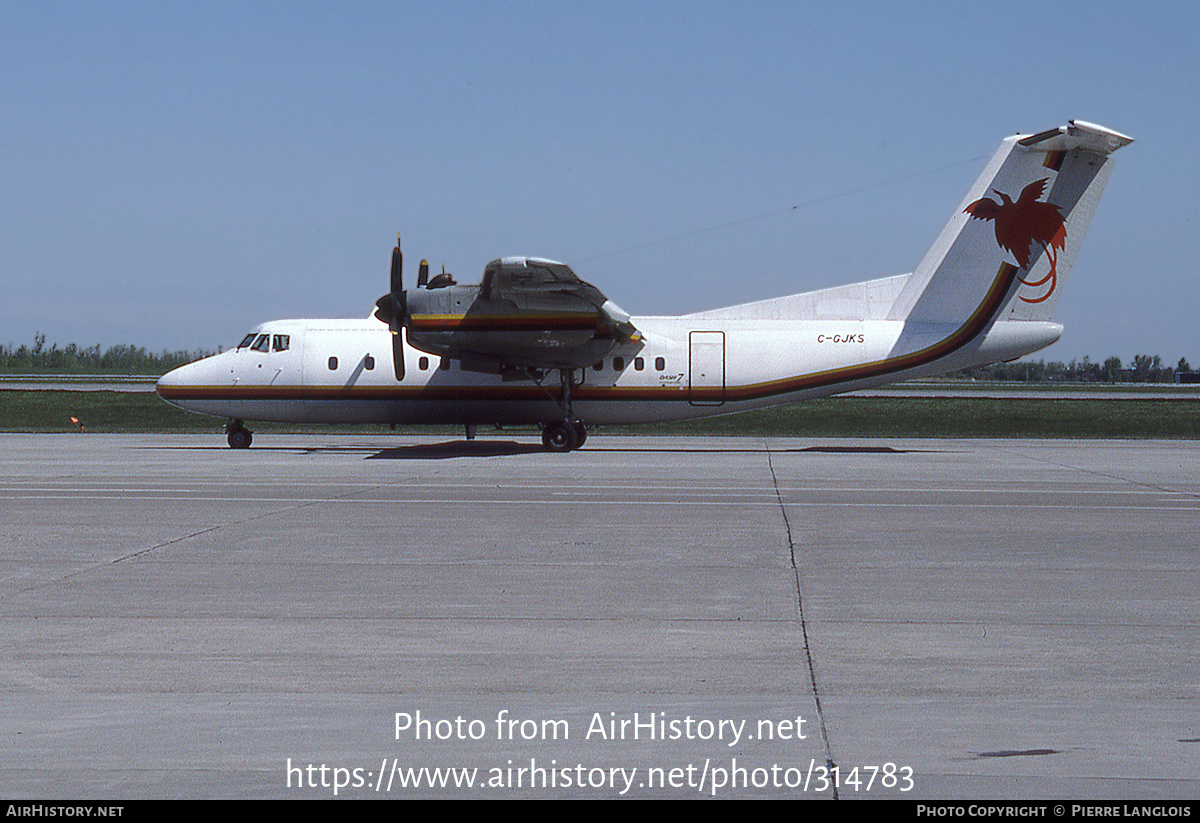 Aircraft Photo of C-GJKS | De Havilland Canada DHC-7-103 Dash 7 | Air Niugini | AirHistory.net #314783