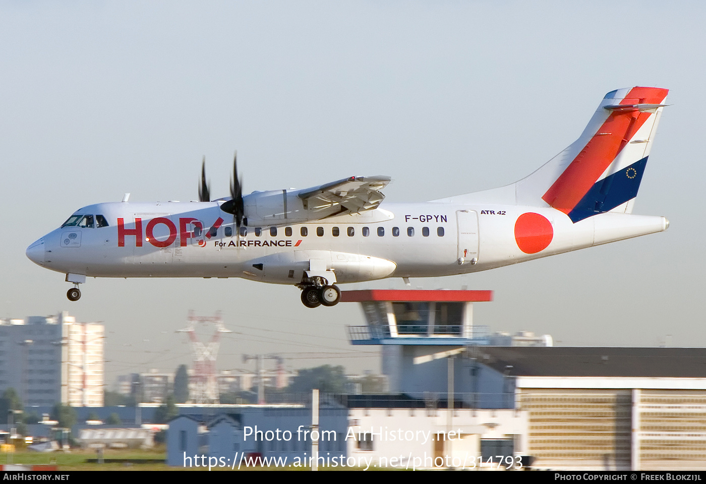 Aircraft Photo of F-GPYN | ATR ATR-42-500 | Hop! | AirHistory.net #314793